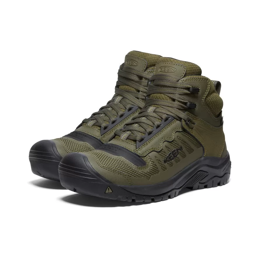 Men's Reno KBF Waterproof Mid (Soft Toe)  |  Dark Olive/Black