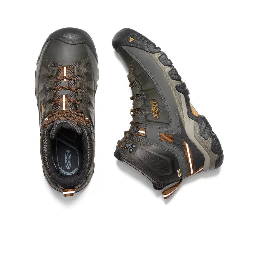 Men's Targhee III Waterproof Mid  |  Black Olive/Golden Brown