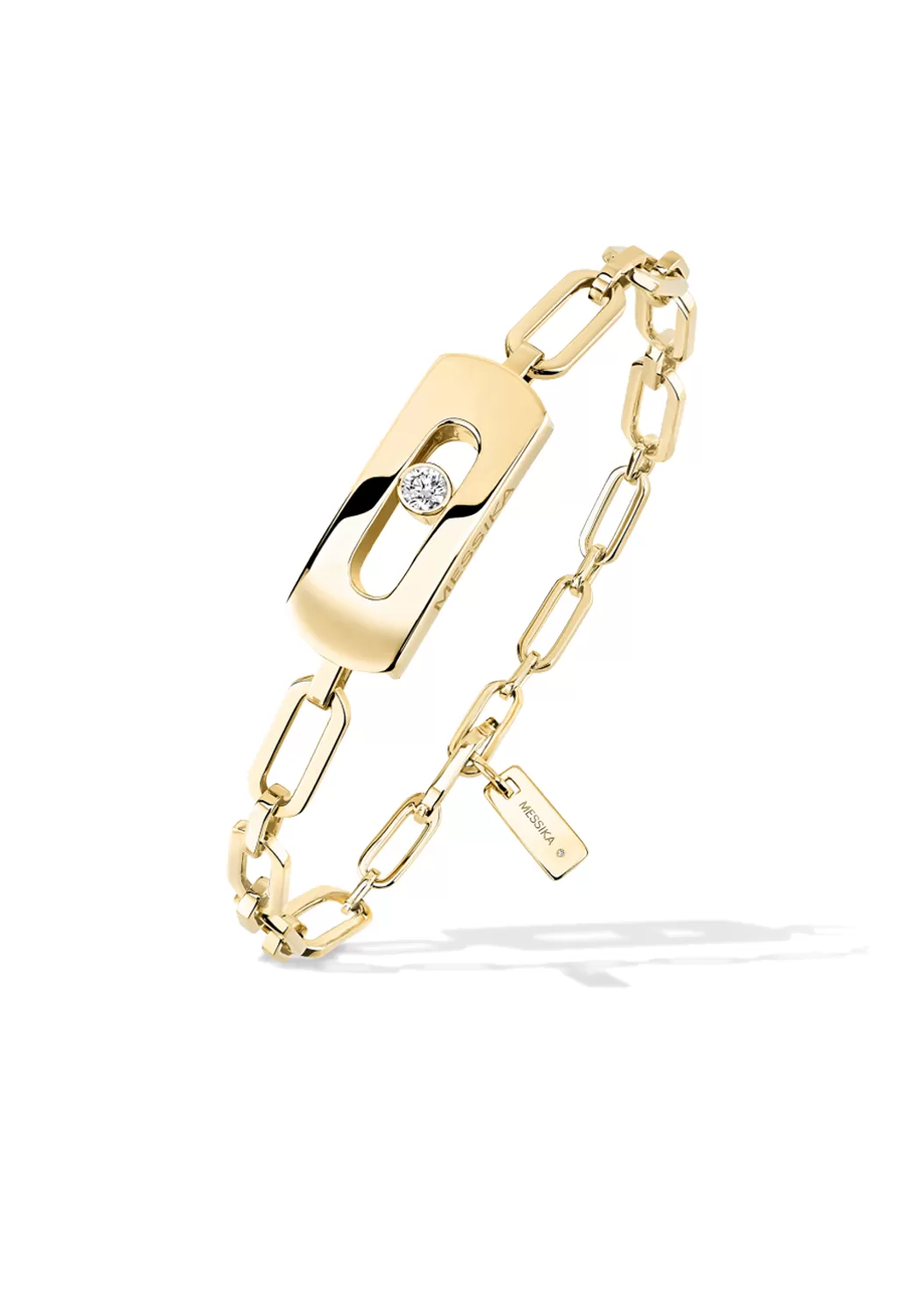 Messika My Move 18K Gold Interchangeable Chain Bracelet | Choose Gold