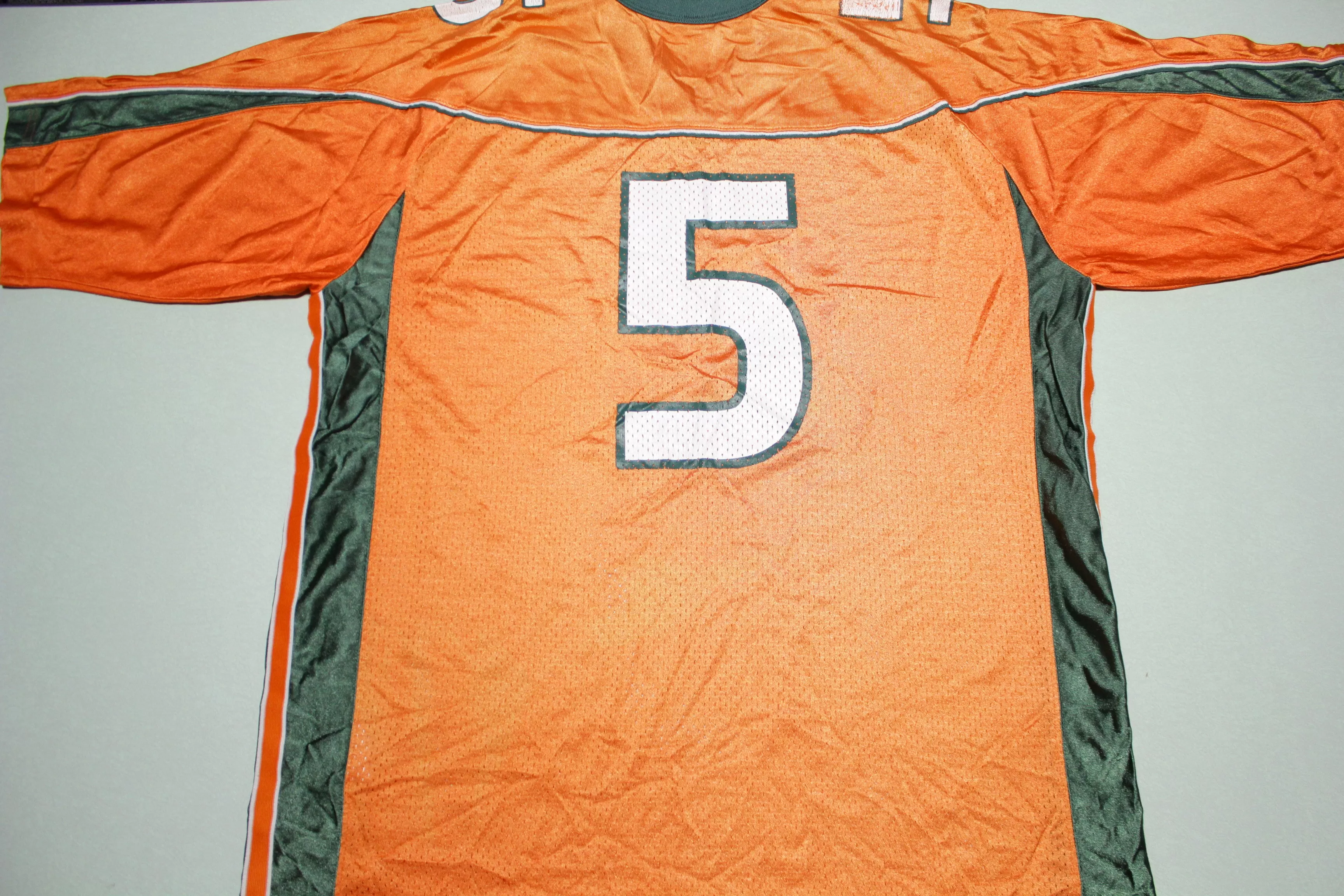 Miami Hurricanes Vintage 90's Team #5 College Jersey