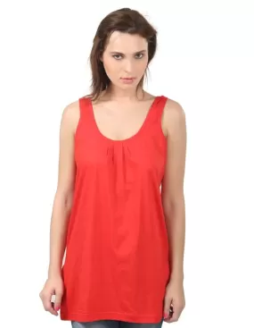 Mid Length Camisole - 64RED