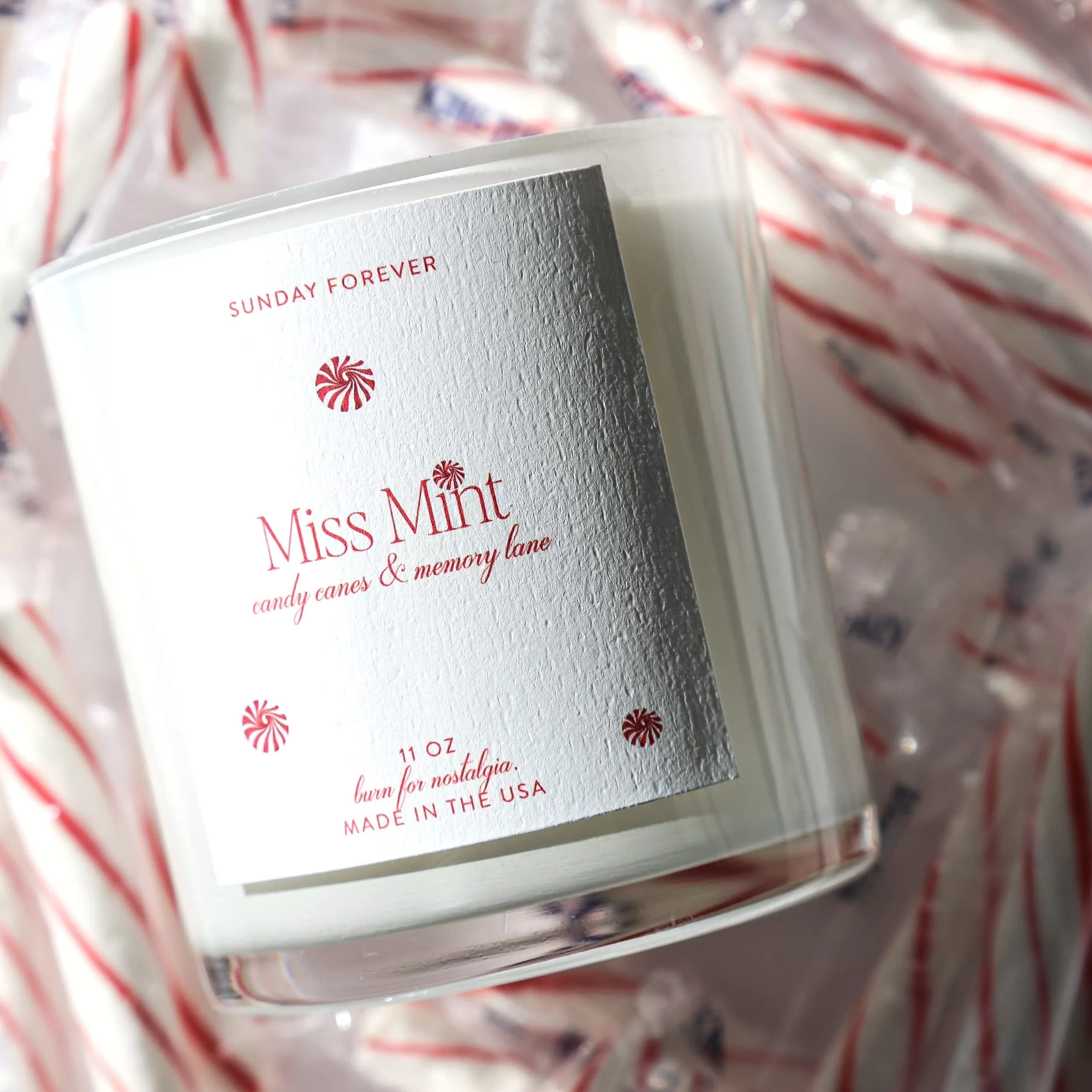 Miss Mint Peppermint Luxury Candle