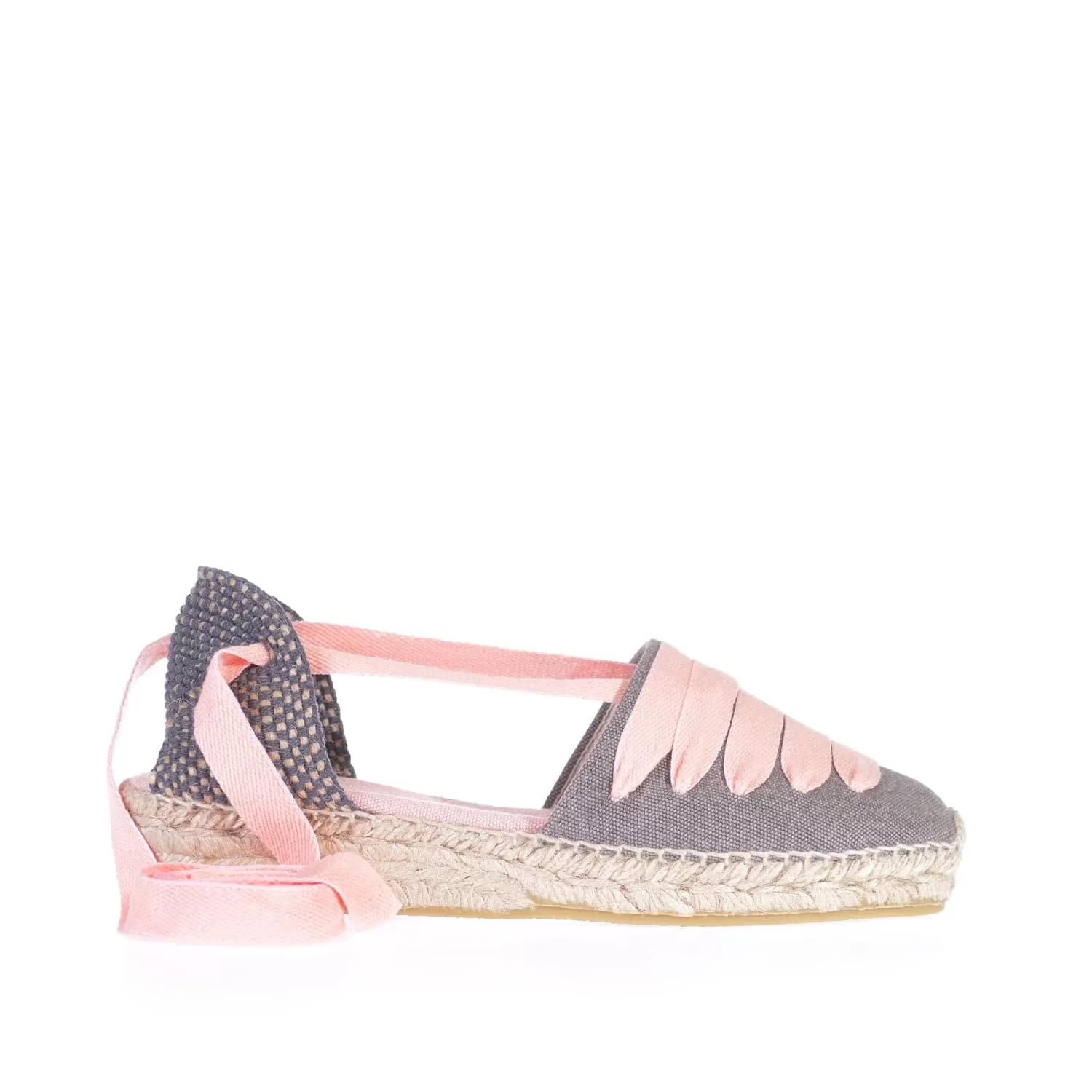 Multicolor Cotton Blend Wedge Espadrille for Women - Gavet