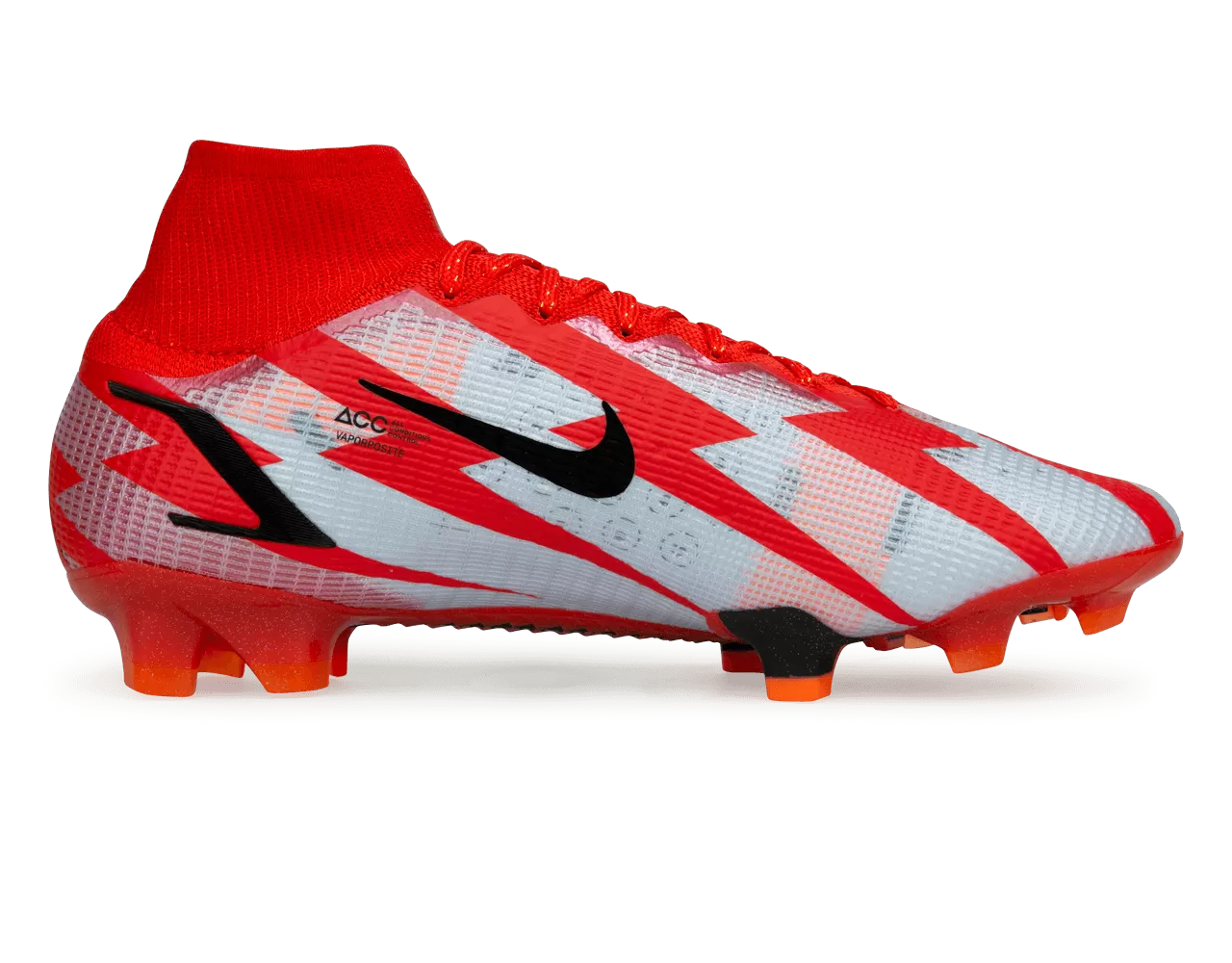 Nike Men's Mercurial Superfly 8 Elite CR7 FG/MG Chile Red/White