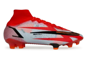 Nike Men's Mercurial Superfly 8 Elite CR7 FG/MG Chile Red/White