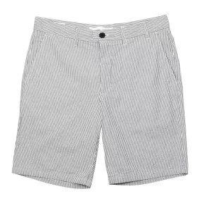 Norse Projects - Aros Seersucker Shorts - Navy Stripe