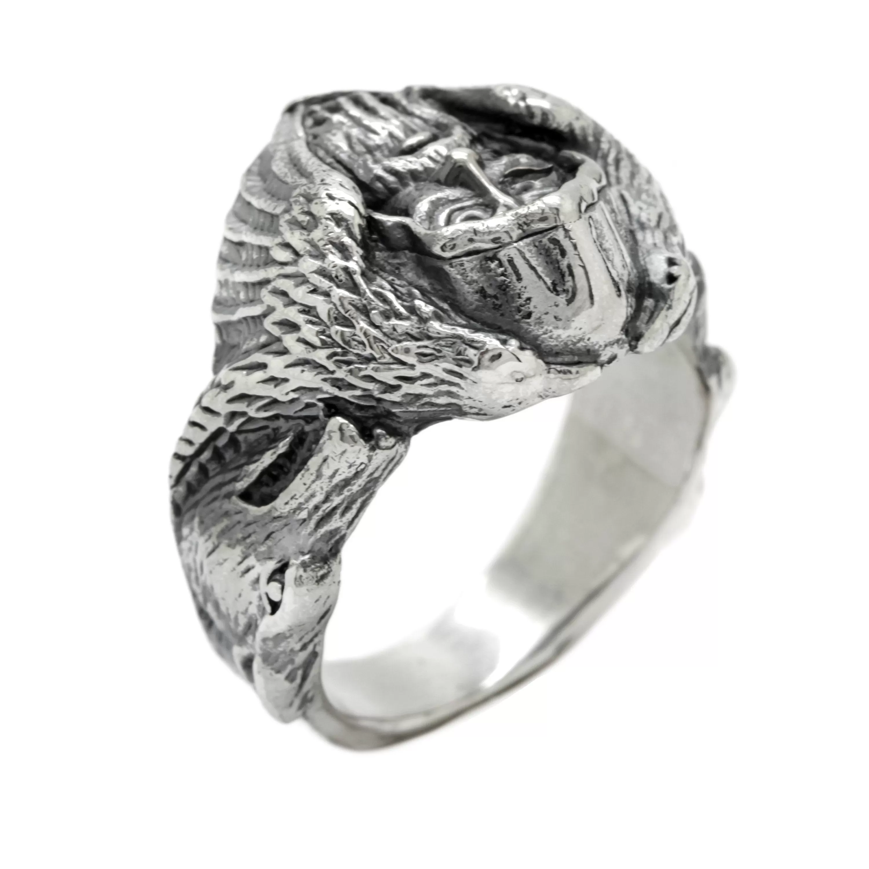 Odin Symbol Unisex Ring Silver 925