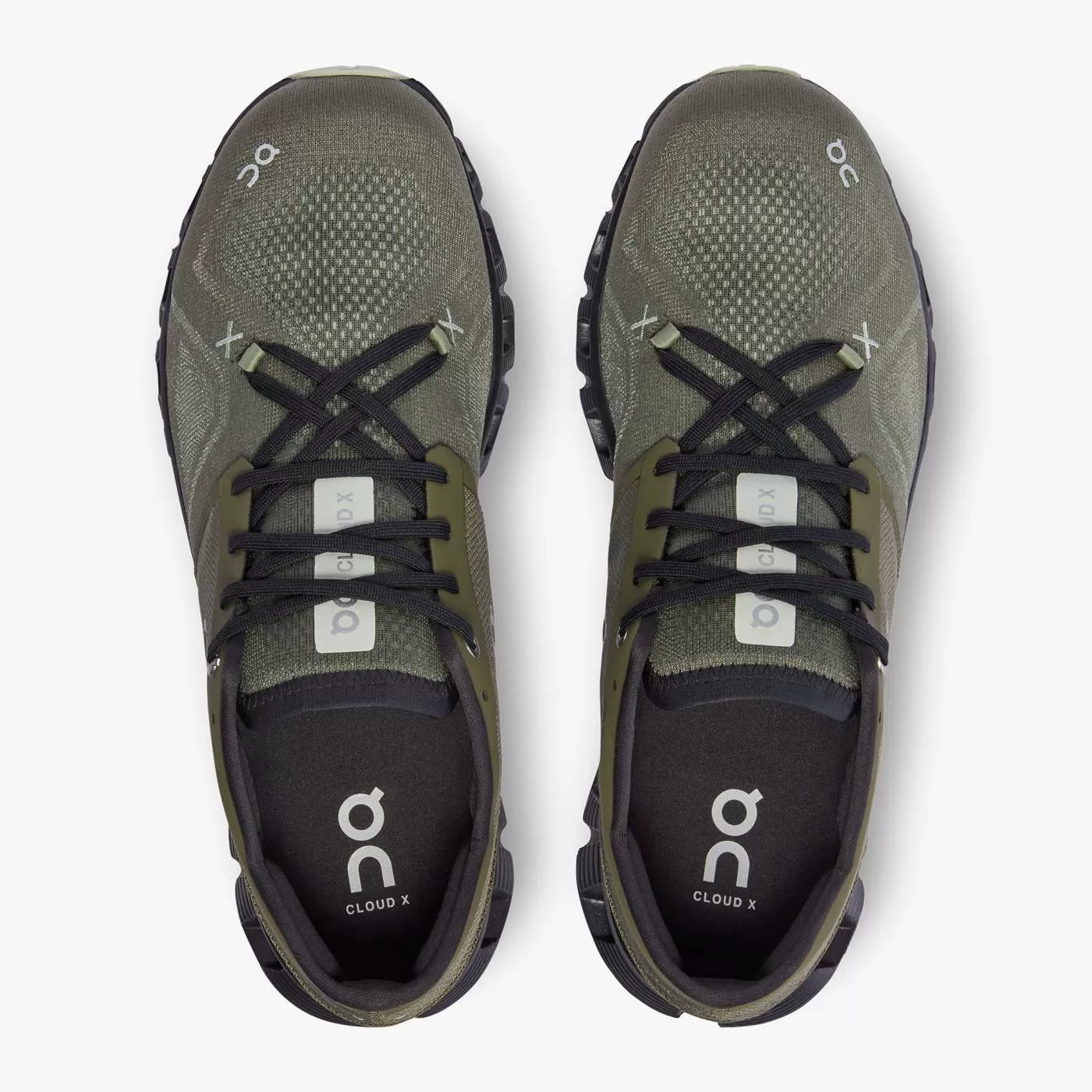 On Running Men's Cloud X 3 Shoes - Olive / Reseda