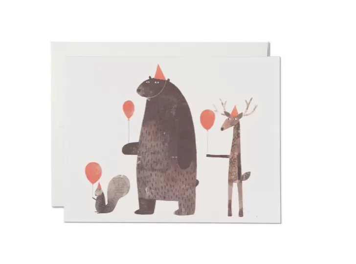 Party Animals Birthday Notecard