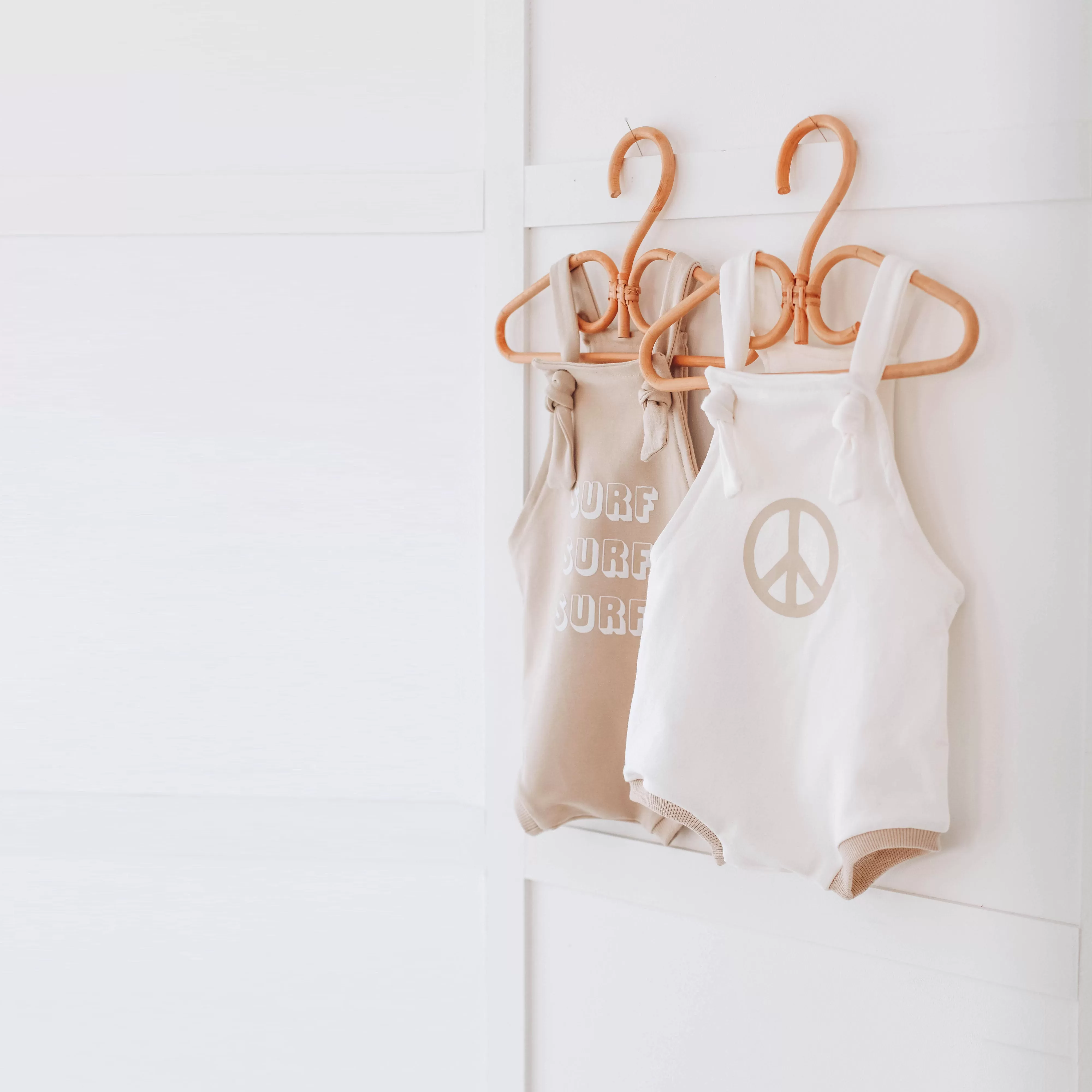 PEACE vanilla  bummie romper