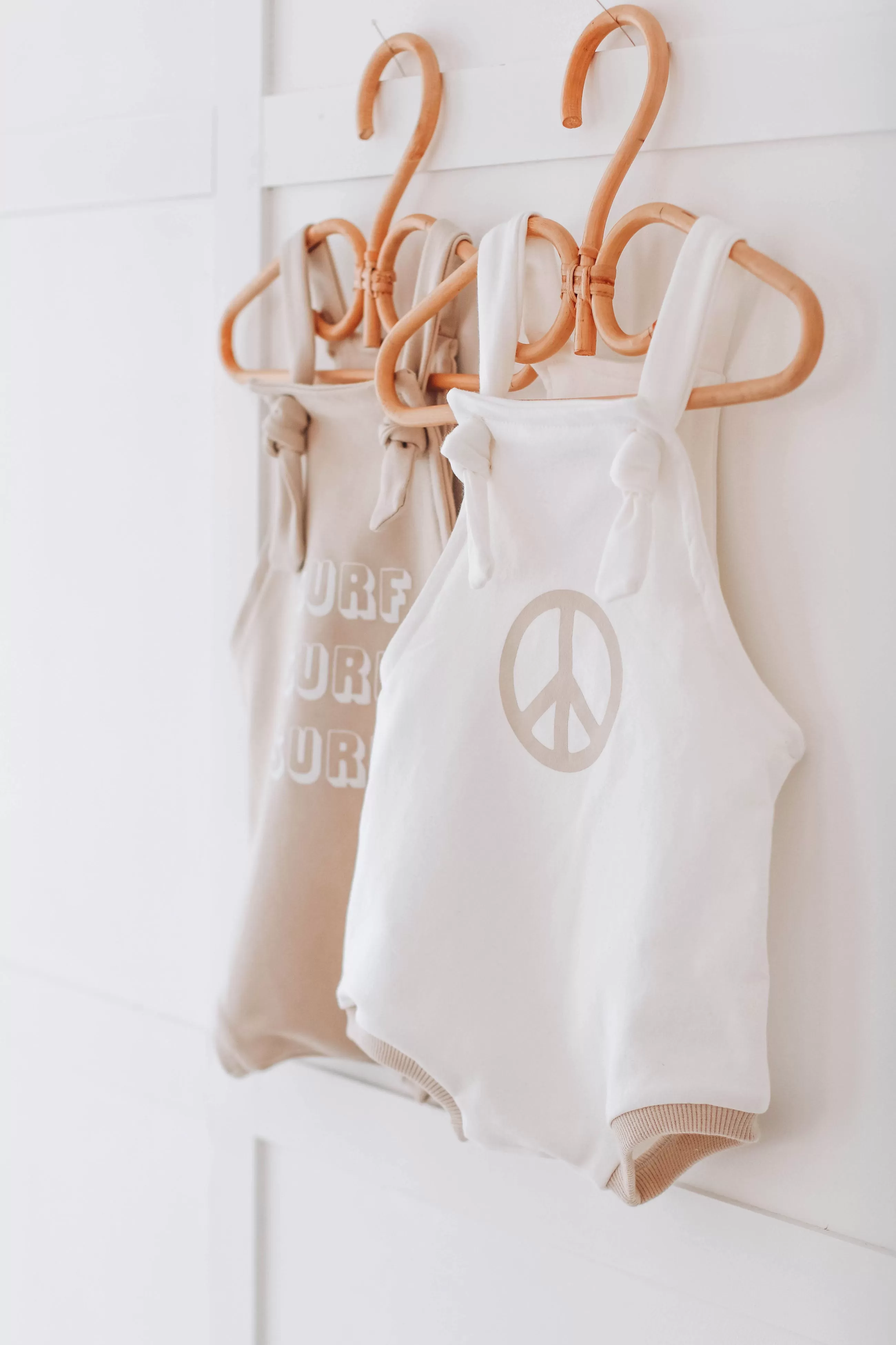 PEACE vanilla  bummie romper