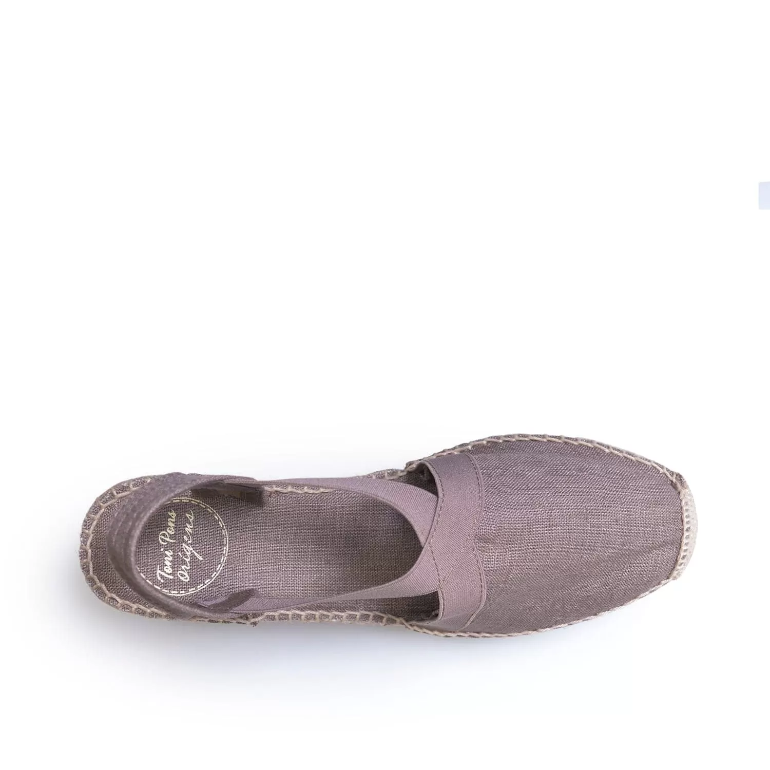 Plain Linen Wedge Espadrille for Women - Ter