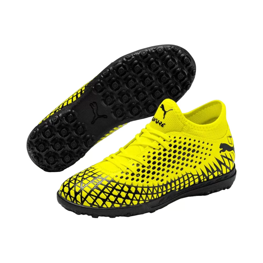 Puma boys' soccer shoe Future 4.4 TT 105699 03 yellow black