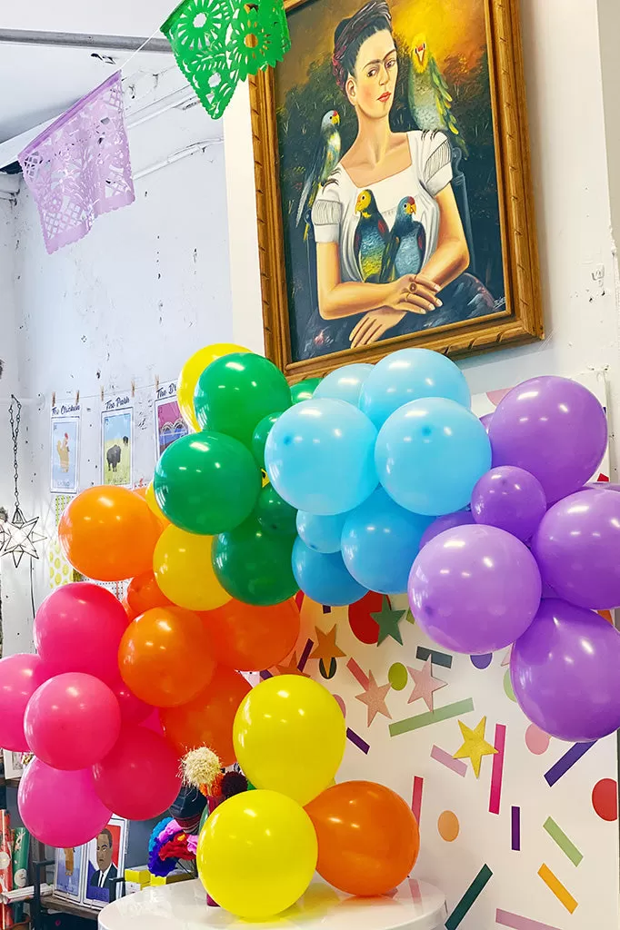 Rainbow Balloon Arch Kit - 60 Balloons