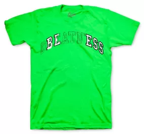 Retro 6 Electric Green Shirt - Stitch - Green