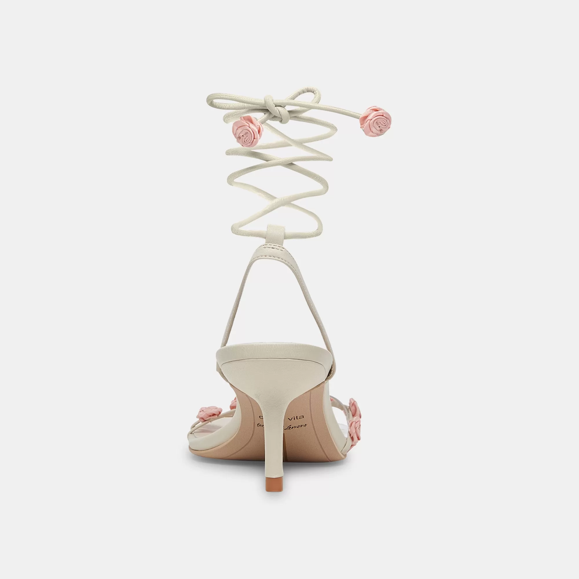 ROSIE HEELS IVORY MULTI STELLA