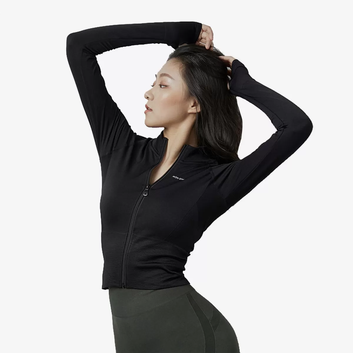 SALE - Sora Ultra Tight Seamless Zip Up Jacket