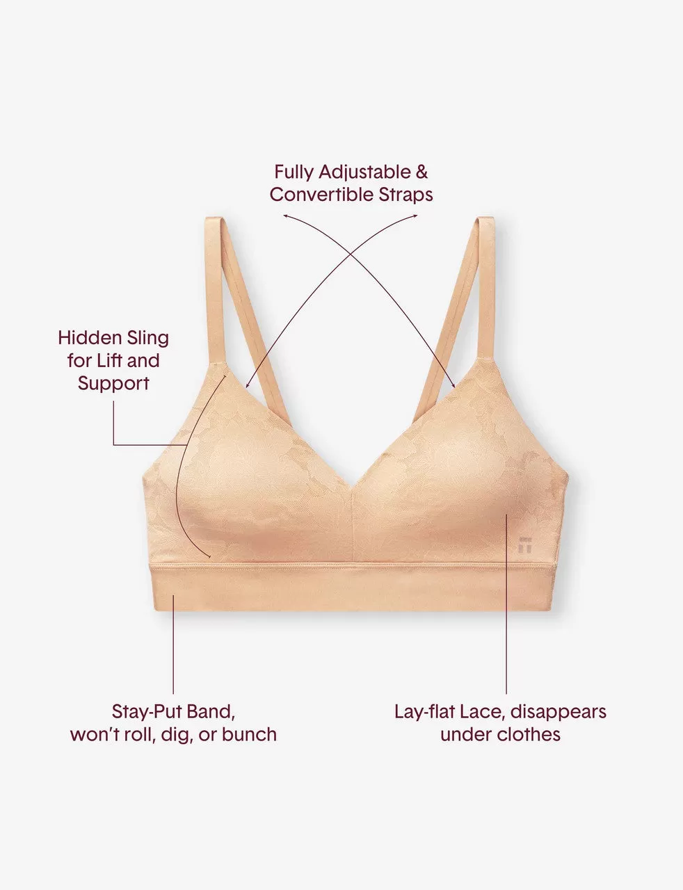 Second Skin Comfort Lace Bralette