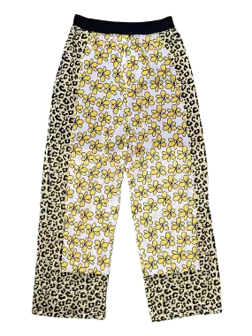 Size XS - P.A.M Yellow Daisy Leopard Pants