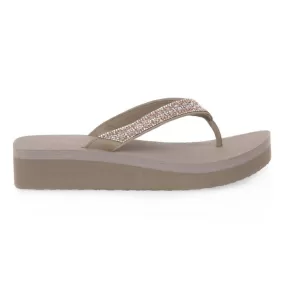 Skechers women's flip flops Vinyasa Glory Day 31619/TPE taupe 