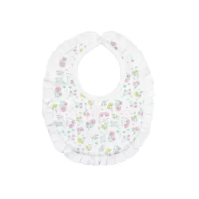 Spring Blosson Printed Bib | Baby Girl