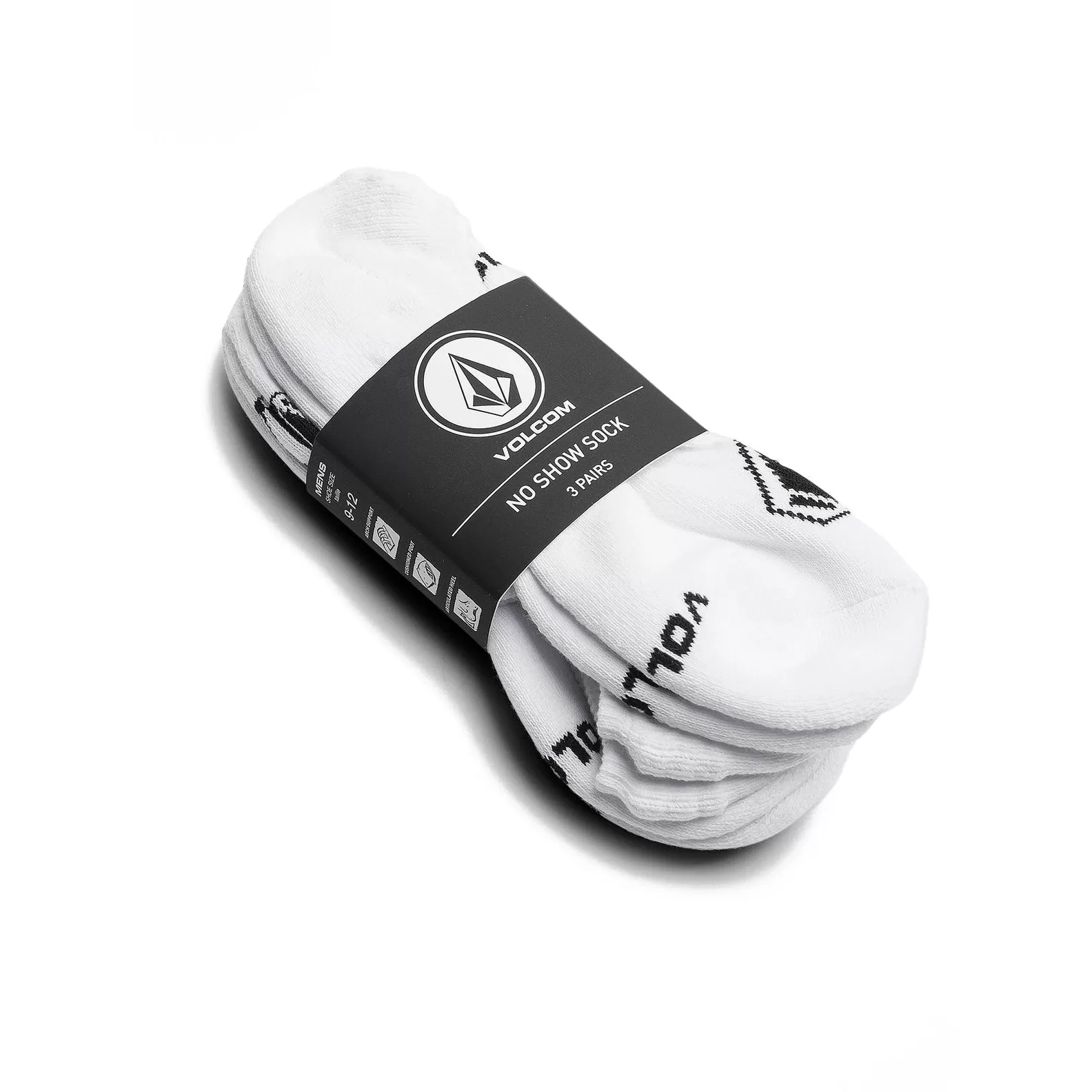 STONES NSHW SOCK 3PK WHITE