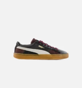 Suede Crepe Patch Mens Lifestyle Shoe - Ebony/Fudge/Gray Violet