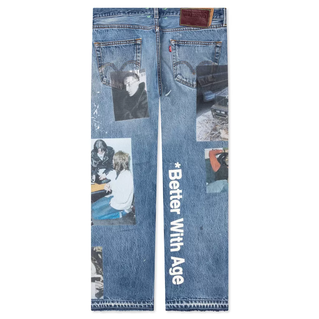 Tabloid Denim - Blue