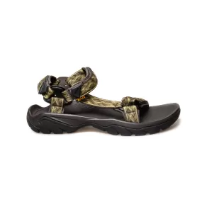 TEVA Terra FI 5 Universal Wavy Trail Olive Sandal - Men's