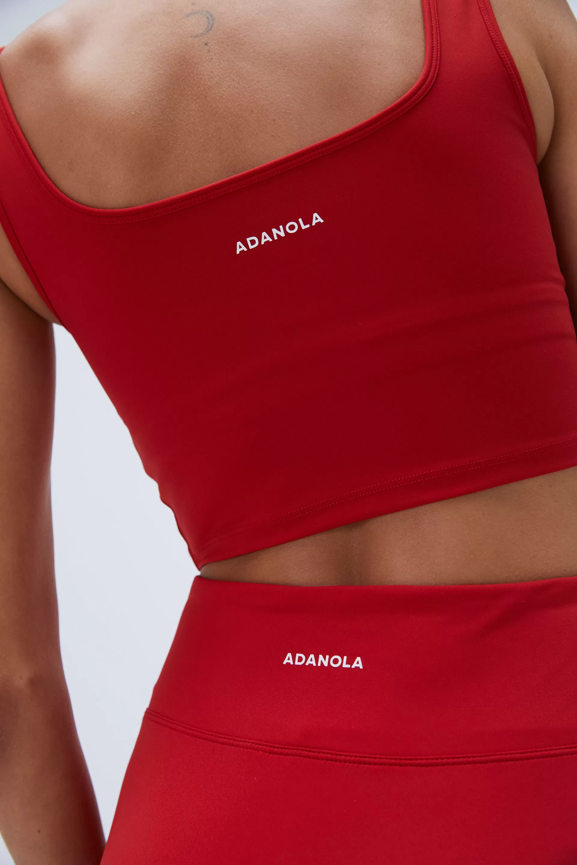 Ultimate Square Neck Bra - Classic Red