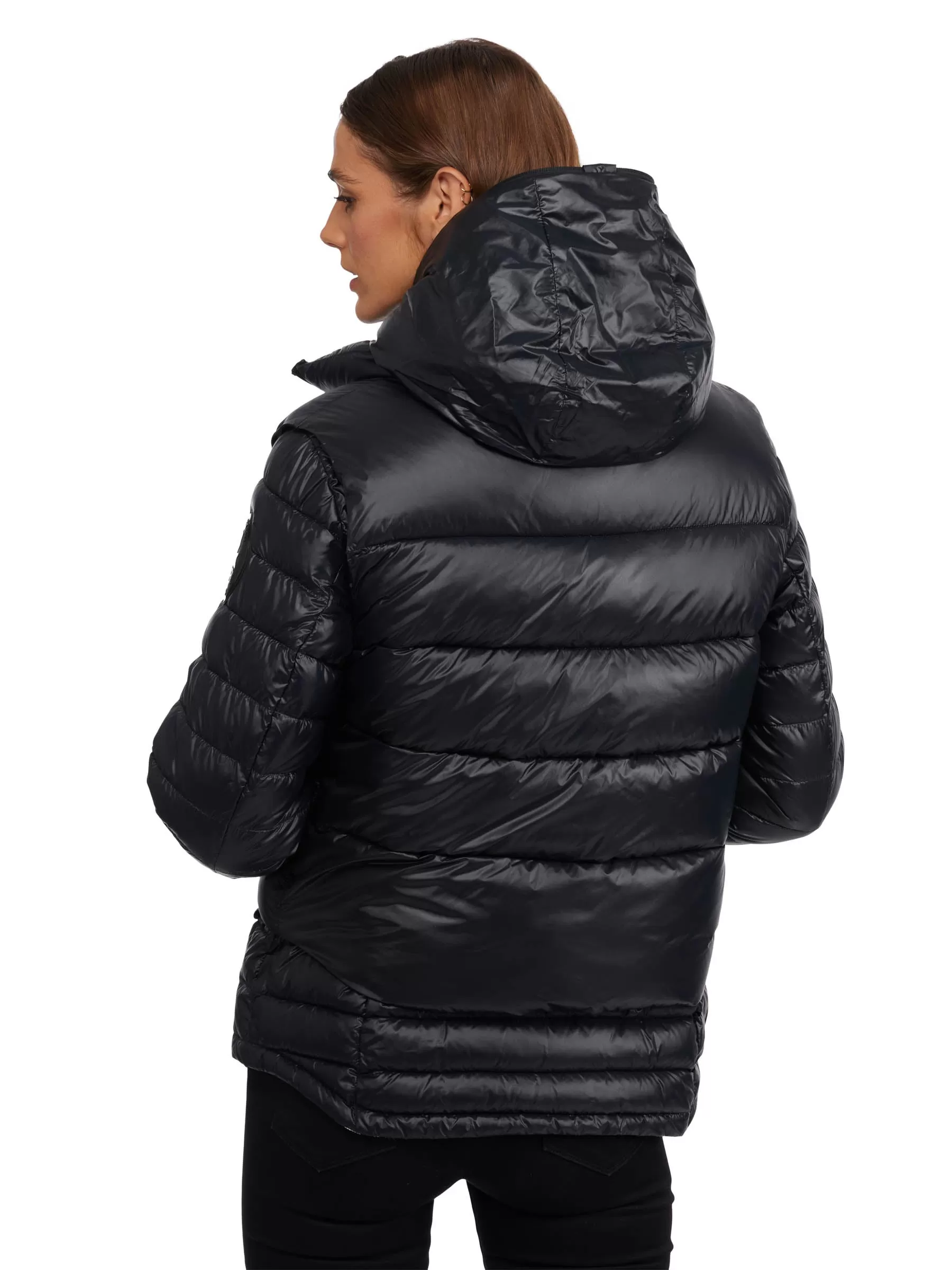 Vela Women's 3-in-1 Lightweight Packable Puffer