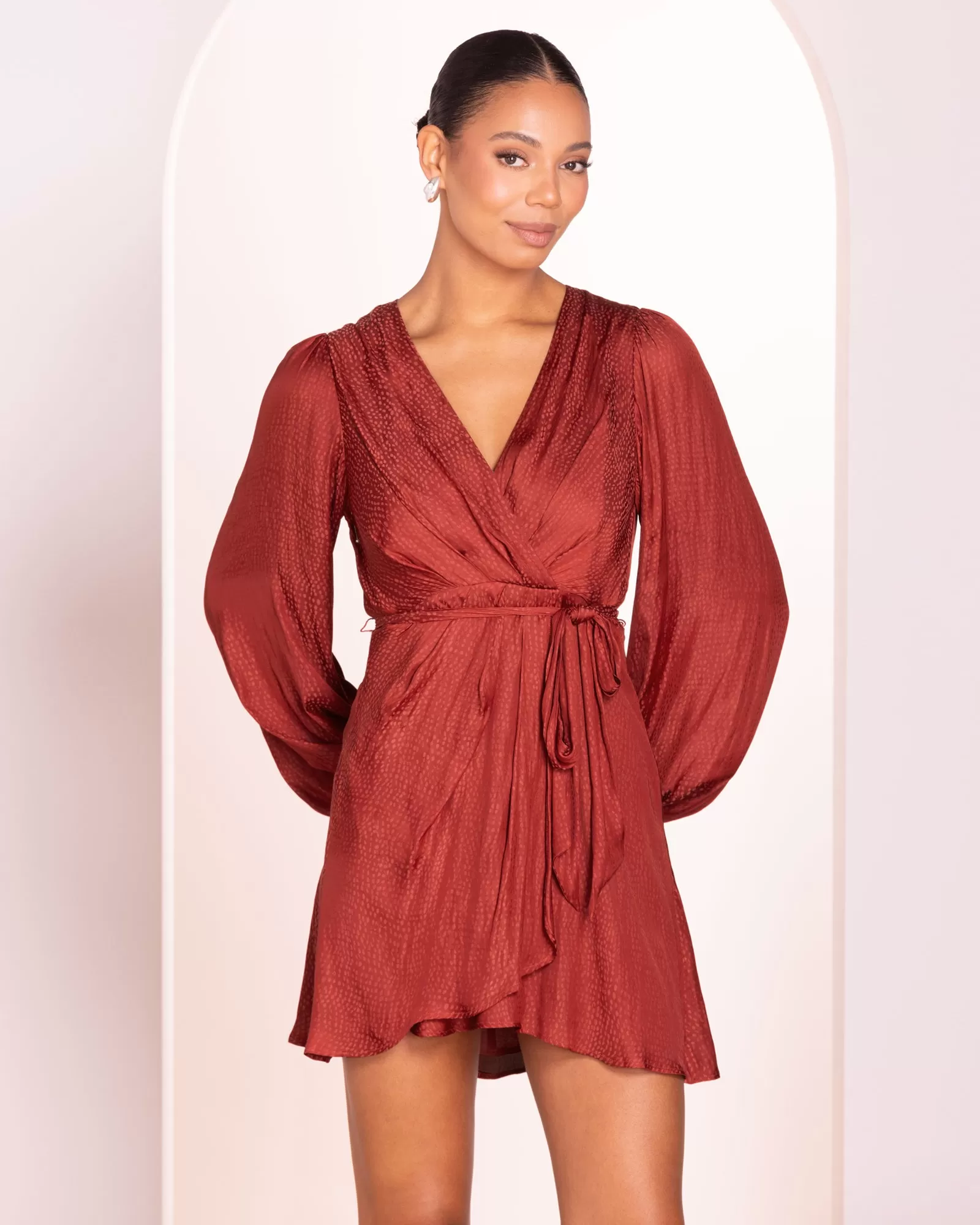 Virgil V Neck Mini Dress