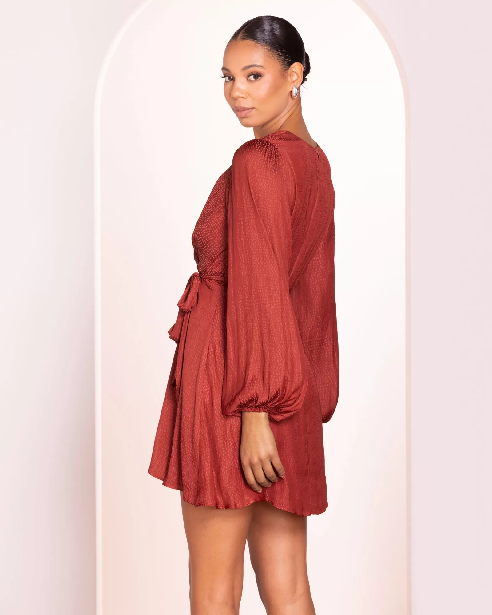 Virgil V Neck Mini Dress