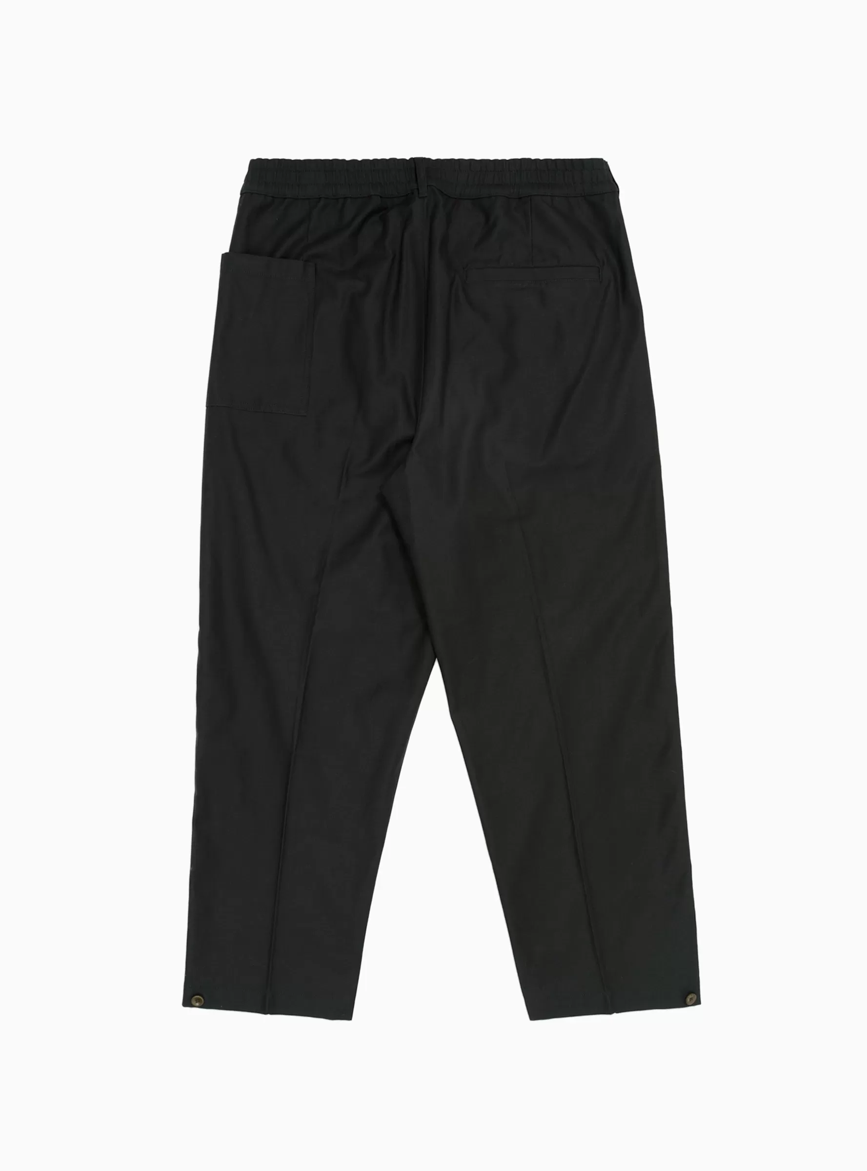 Wide Easy Pants Black