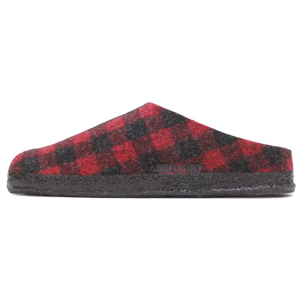 Zermatt Rivet Split Wool Unisex Clogs Sandals