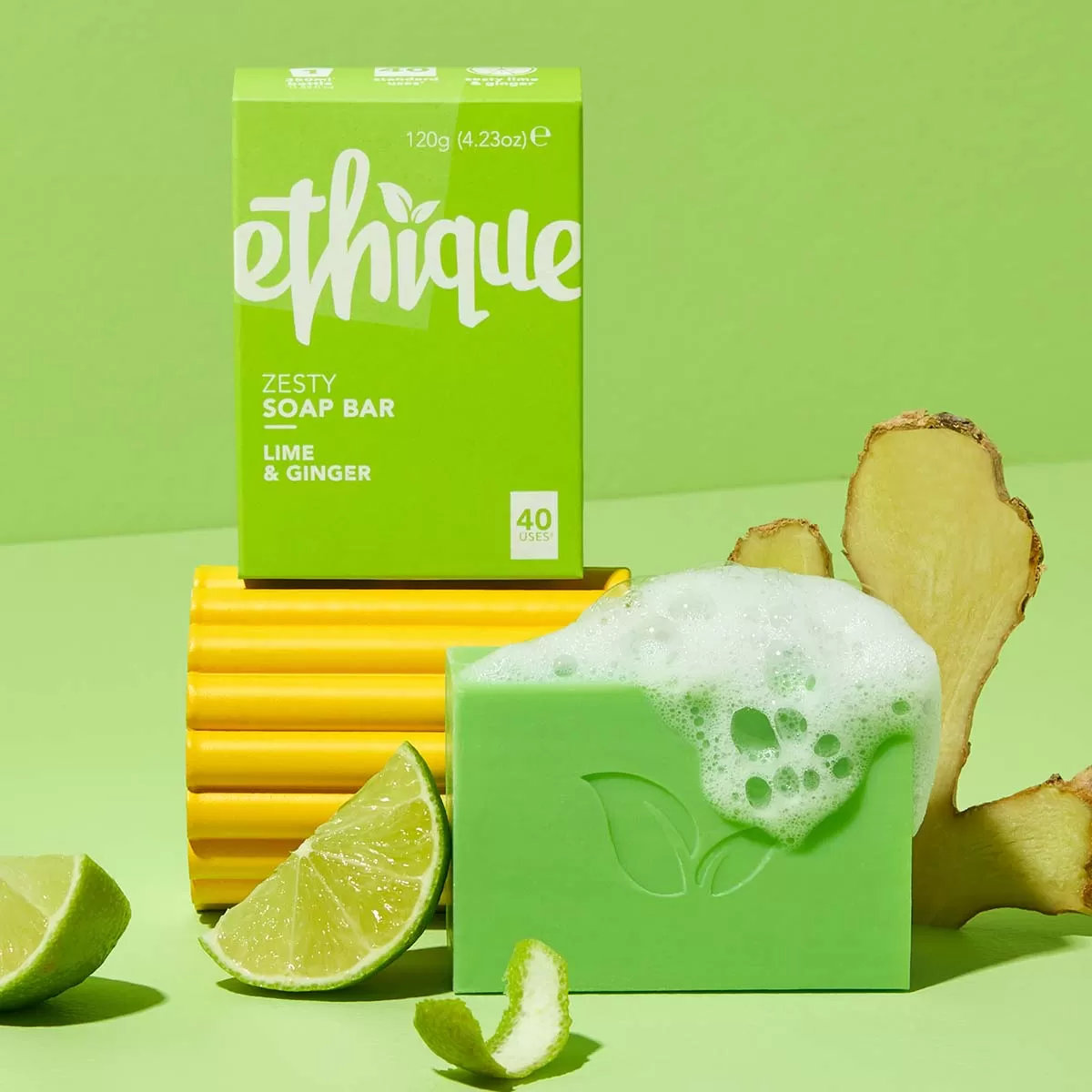 Zesty Lime & Ginger Soap Bar